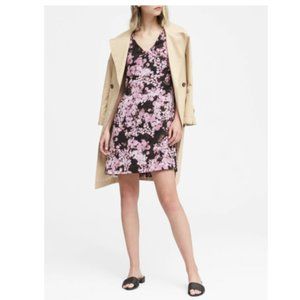 BANANA REPUBLIC WOMEN'S FLORAL SHIFT DRESS(547)